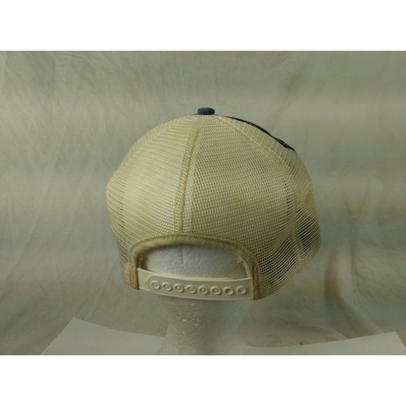 ELANCO TREFLAN K-Brand Denim Cap Trucker Hat Snapback Baseball Vintage 80s - Picture 5 of 9